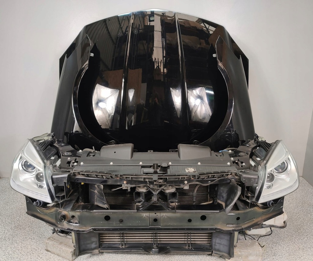 фото №9, Mercedes slk w172 бампер капот радіатор pas лампи крила балка перед