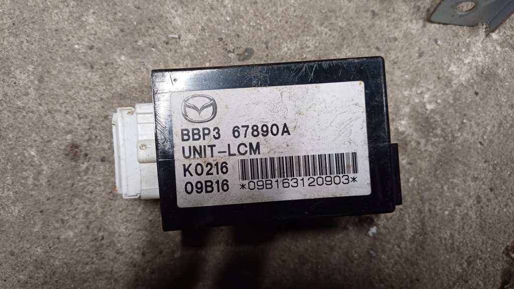 фото №1, Mazda 3 09-13 bl модуль блок управления bbp367890a