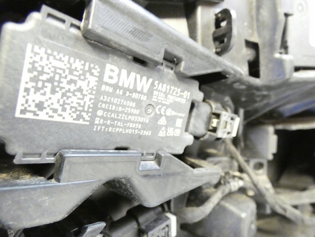 фото №15, Bmw 5 g60 g61 m-pakiet 2023- pod 6 pdc 8084653 бампер передний радар жгут