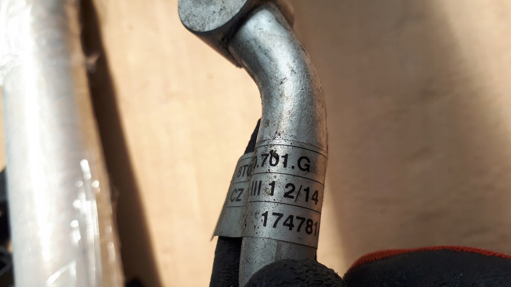 фото №8, S4 b8 lift a4 шланг кондиционера 8t0260701g s5