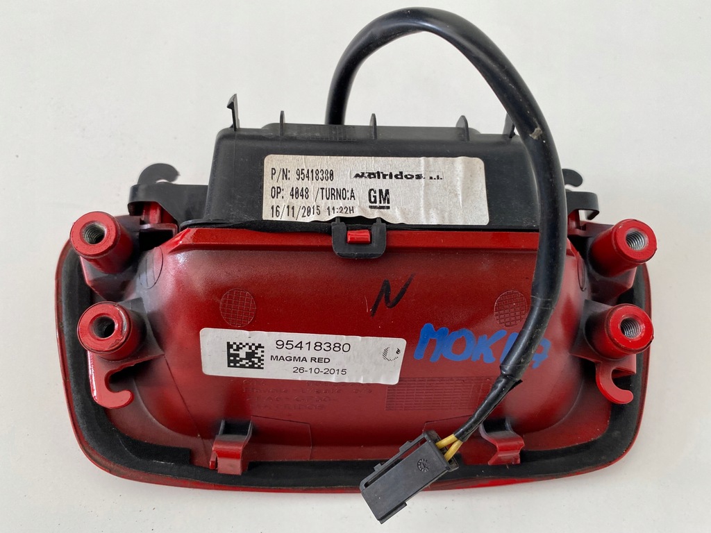 фото №6, Ручка кришки задній багажника opel mokka 95418380