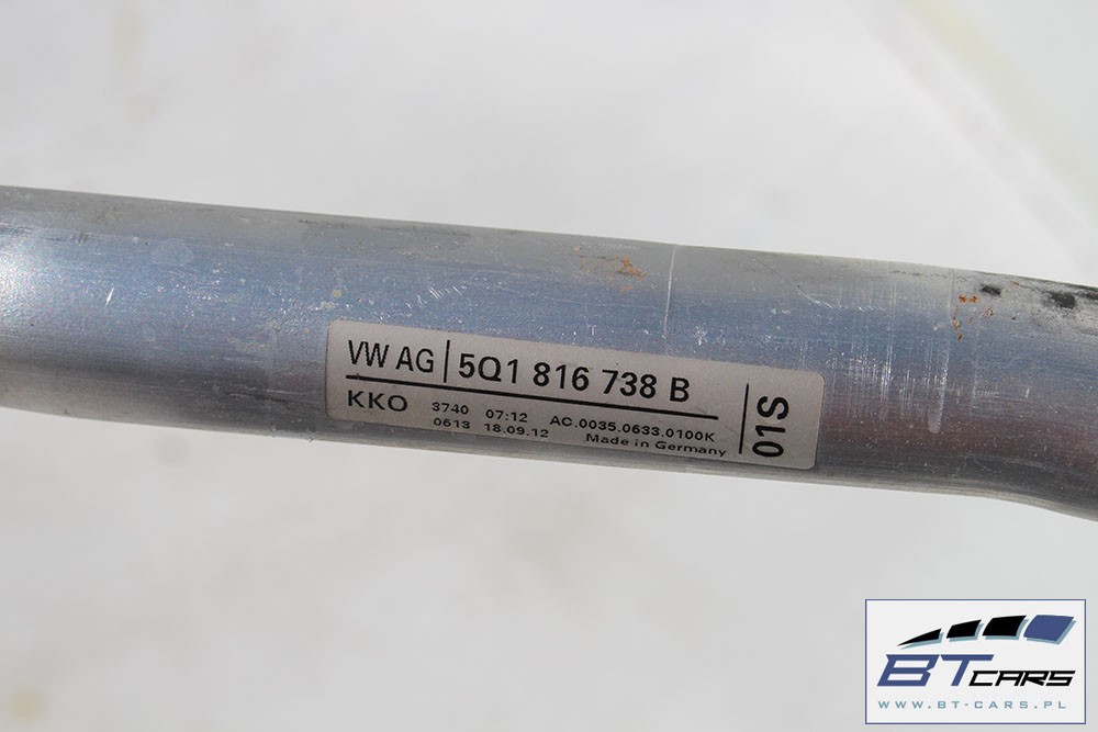 фото №6, Vw golf vii 7 провода трубка кондиционер кондиционера 5q0816721b 5q0820743g 5q082