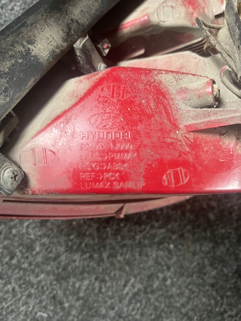 фото №8, Лампа задня ліва hyundai i20 08-12 924011j000