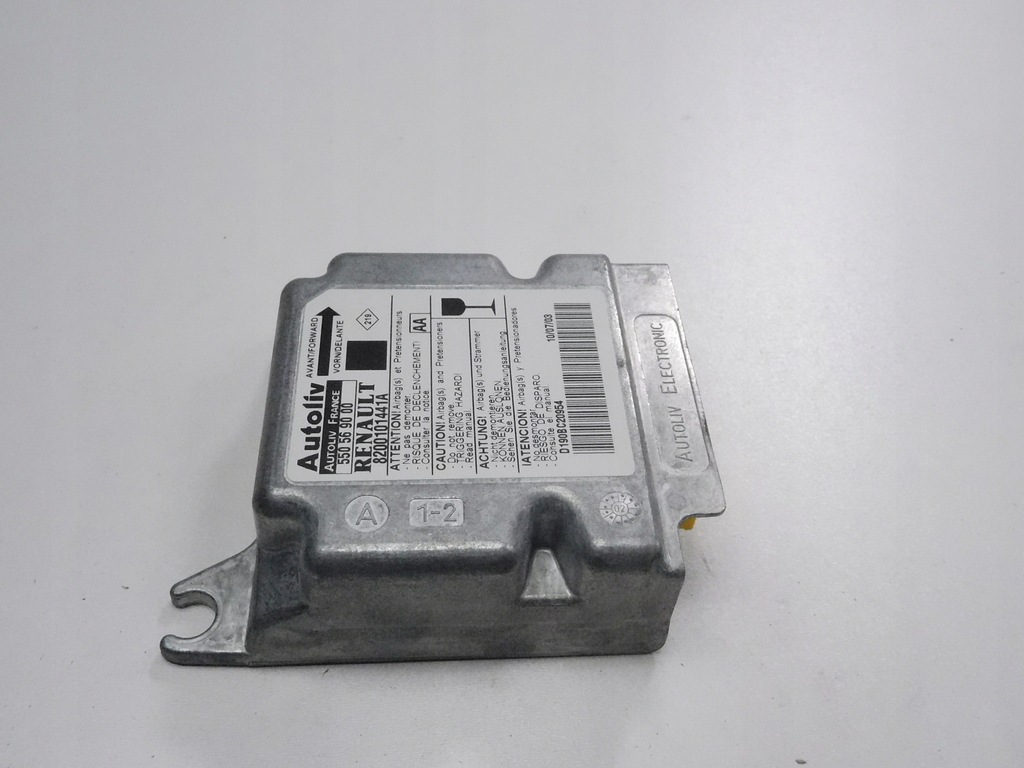 фото №3, Модуль датчик подушка безпеки renault scenic i 8200101441a