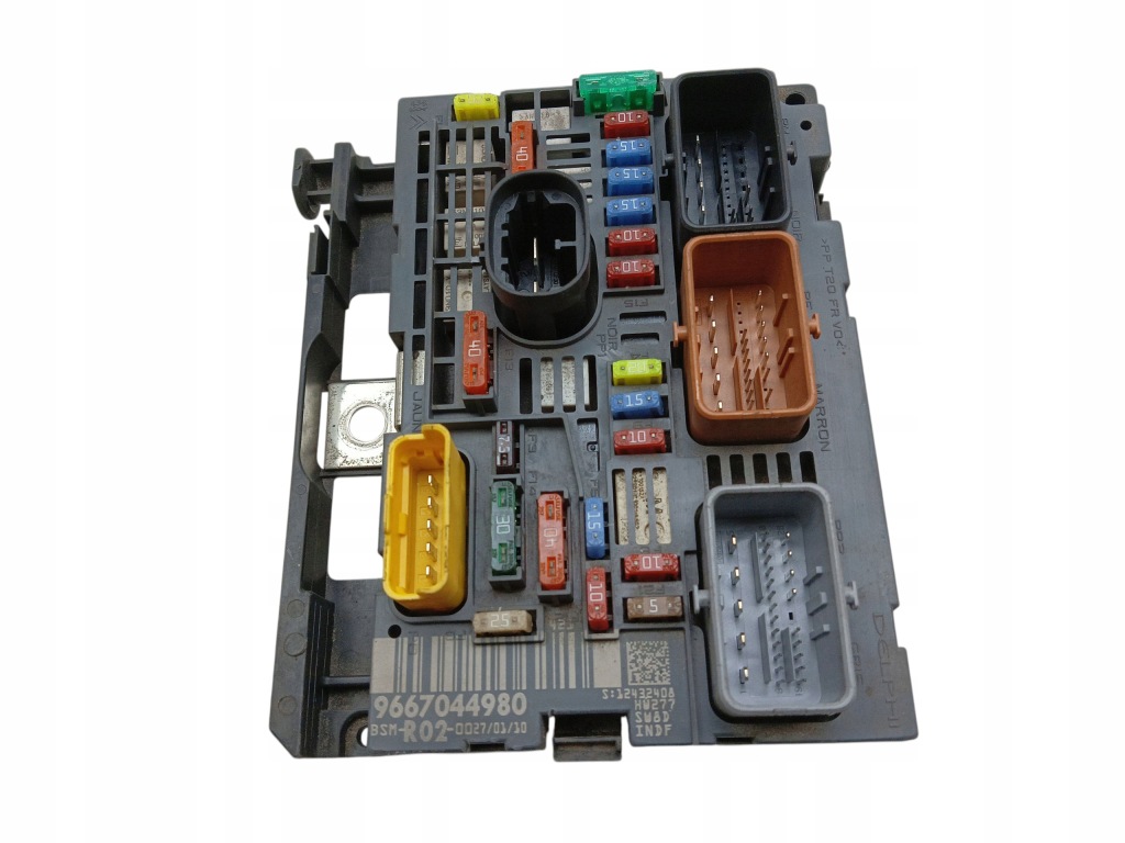 фото №4, Модуль bsm коробка предохранителей citroen c5 iii x7 9667044980 r02