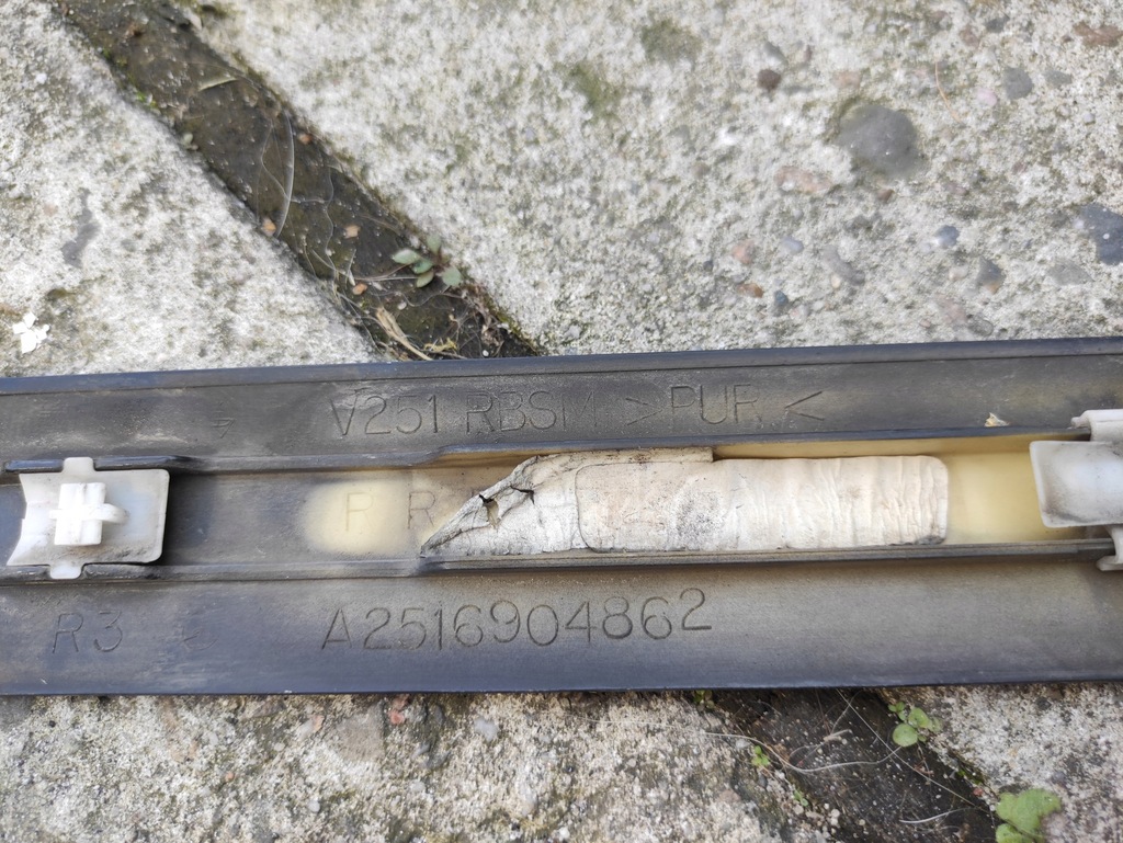 фото №4, Молдинг двері правий задня mercedes w251 r-klasa long