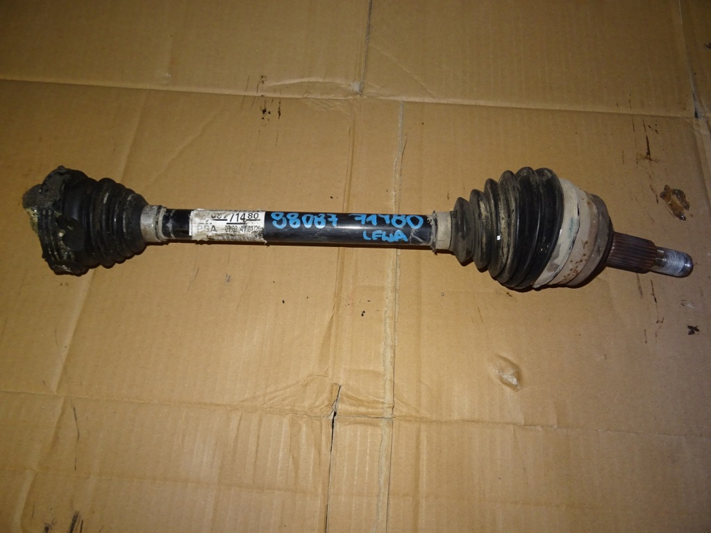 фото №1, 3008 ii 5008 ii приводной вал левая 9808771480