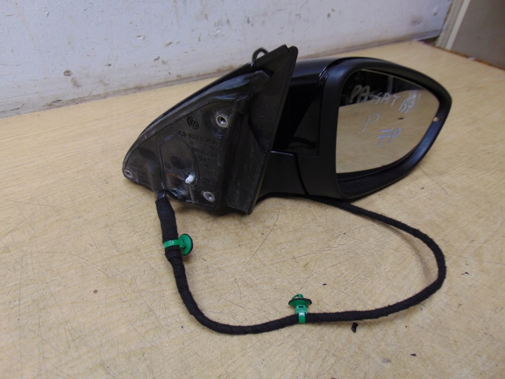 фото №11, Зеркало правое vw passat b7 7 pin europa lc9x