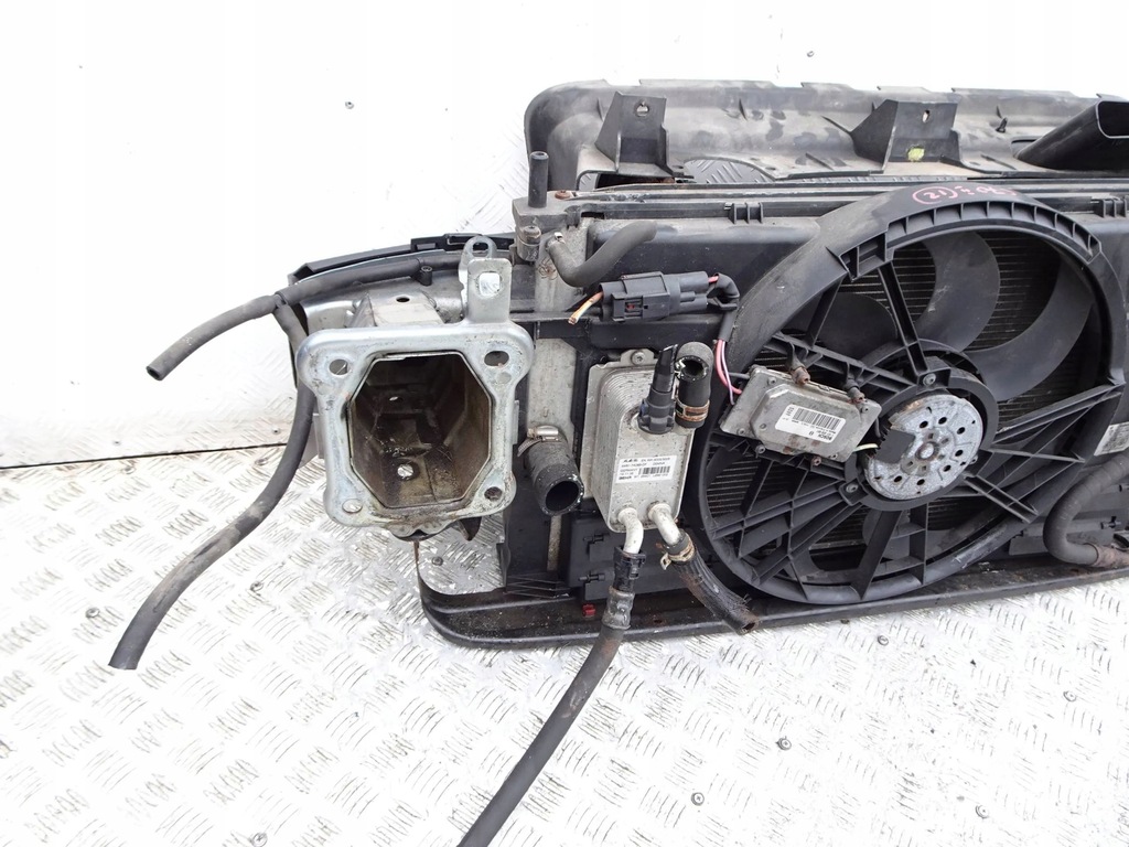 фото №8, Pas передній радіатор kpl. volvo s40 v50 c70 ii 2.4 b автоматична коробка передач