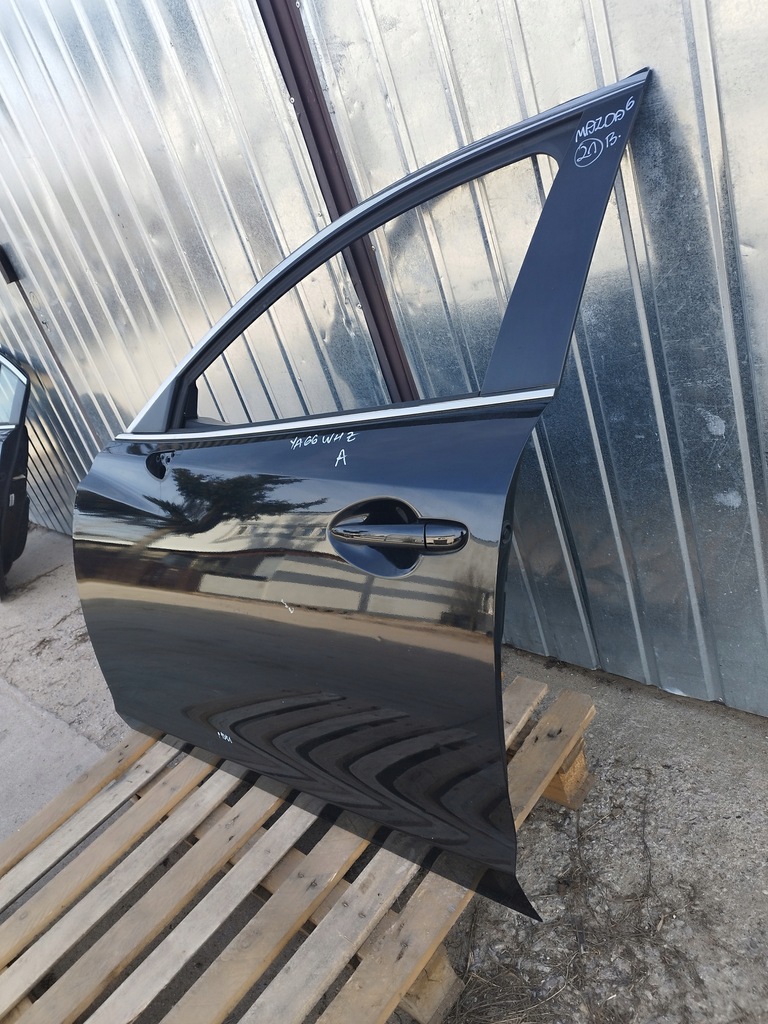 фото №9, Дверь левая левый перед mazda 6 iii gj 2012-2014 чёрные 41w оригинал