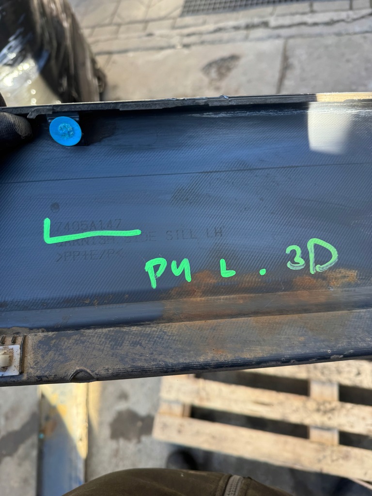 фото №6, Молдинг порог левая mitsubishi pajero 4 iv 3d 07r- 3 дверь 7405a147