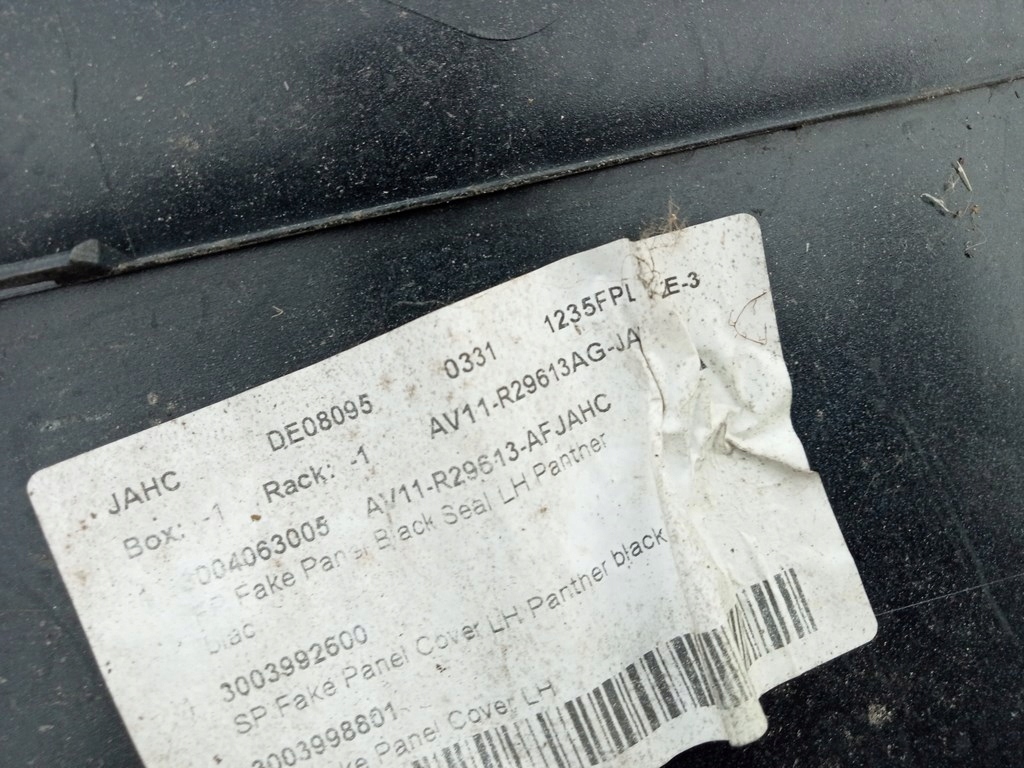 фото №11, Ford b-max 2012-17r- накладка защита крыла lt