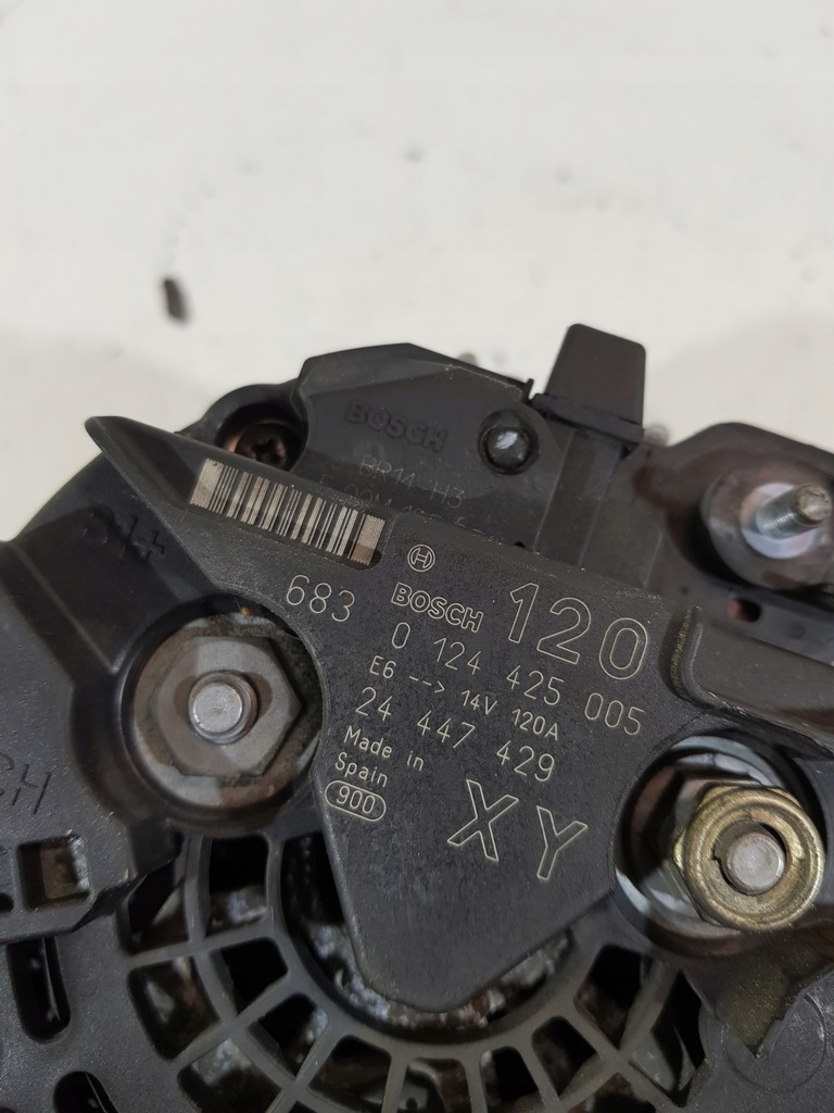 фото №7, Генератор 24447429 fiat stilo opel 1.6b 16v