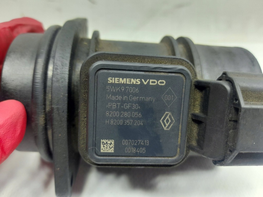 Витратомір 5wk97006 8200280056 renault clio ii 1.5 dci Оригінал