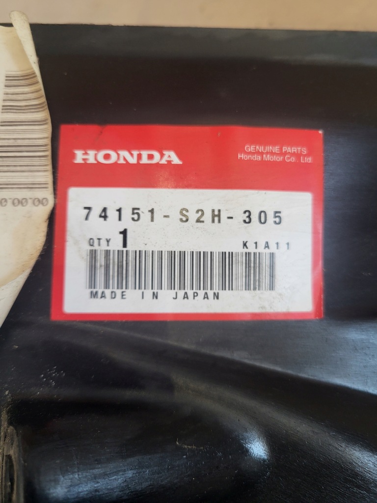 фото №6, Подкрылок левая передние honda hr-v 99-05 74151-s2h-0000