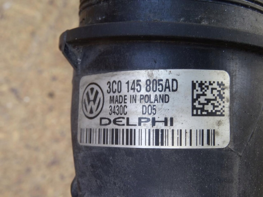 фото №10, Seat alhambra sharan 7n 2.0 tdi радіатор повітря інтеркулер 3c0145805ad