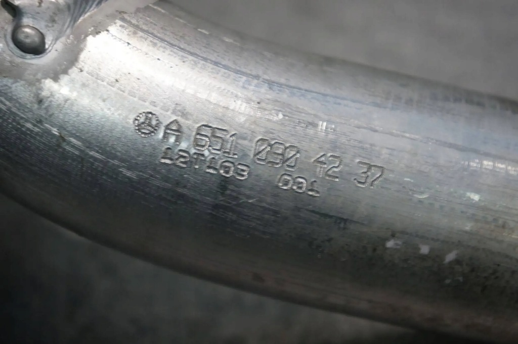 фото №6, Труба впускной резонатор воздуха jeep compass i lift 2.2 crdi a6510904237