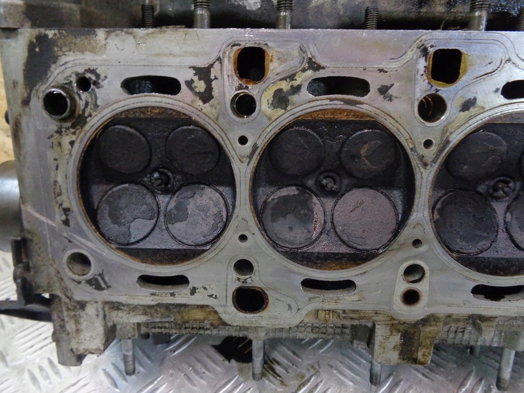 фото №13, Головка двигателя цилиндров fiat stilo abarth 2.4 20v 170km 01- 192a2000