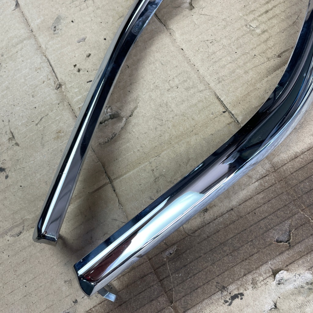 фото №8, Mitsubishi outlander iii 15- накладка молдинг бампера хром левая i правая