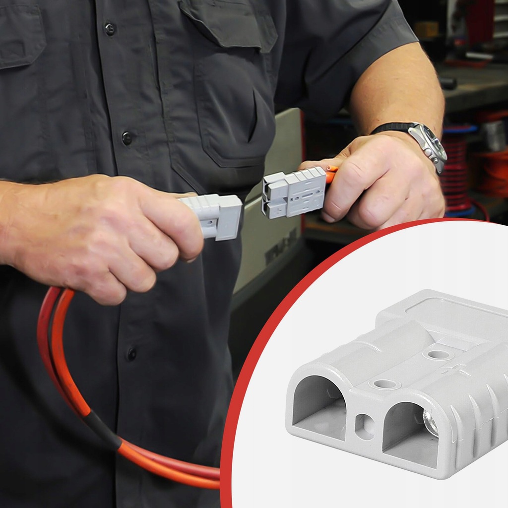 фото №12, 10x соединитель akumulatorowe do автомобиля łodzi штекер do аккумулятор 50a 600v