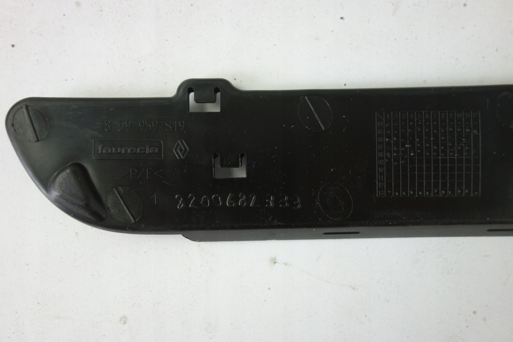 Комплект заглушек бампера renault clio iii 3 szt. Доставка