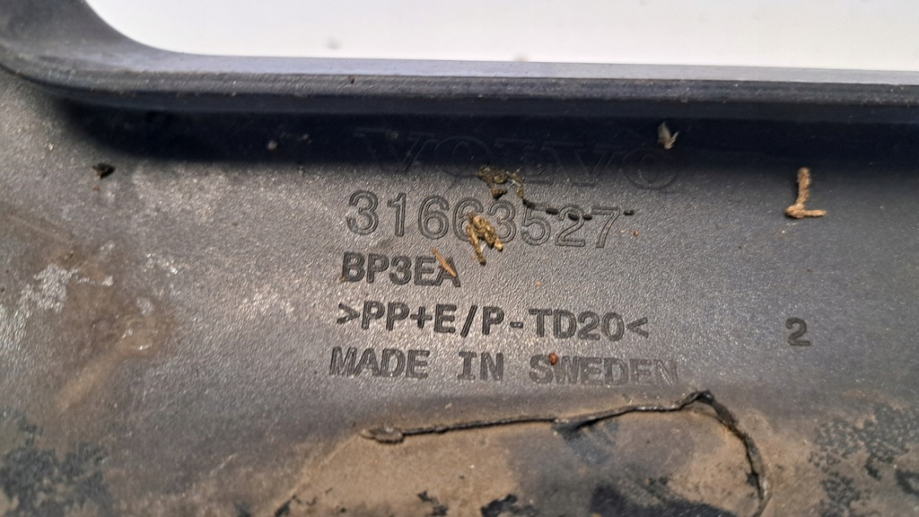 фото №10, Накладка спойлер бампера перед volvo xc90 ii 31663527