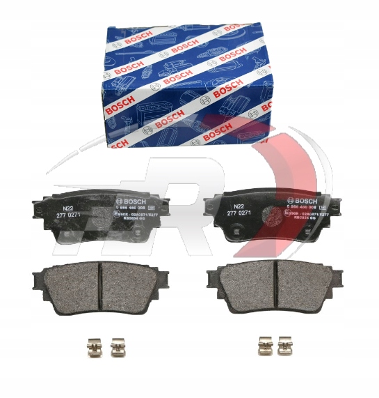 фото №1, Nissan pathfinder 2021-2023 тормозные колодки тормозные задняя