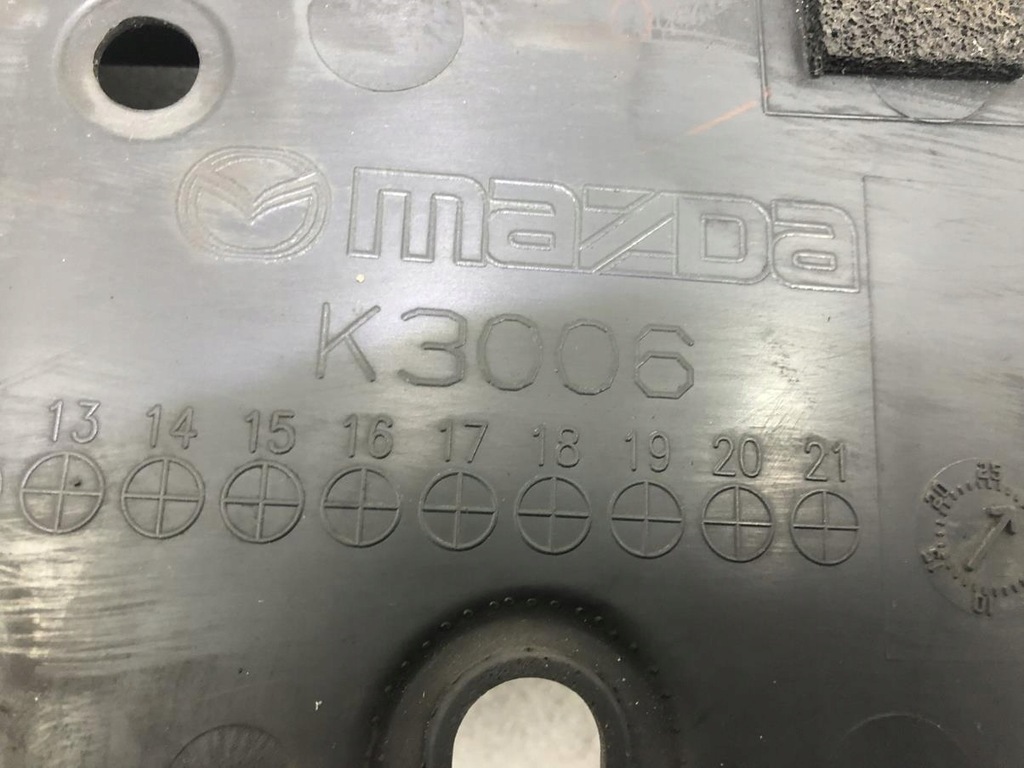 фото №10, Защита поперечина верхний ghp9-50717 mazda 6 gj