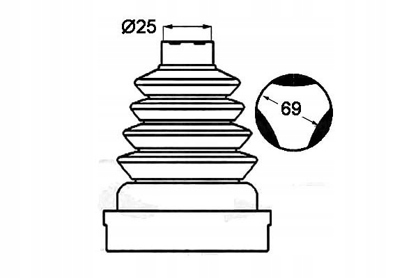 фото №6, Sasic захист шарнір. wew.dacia logan clio ii