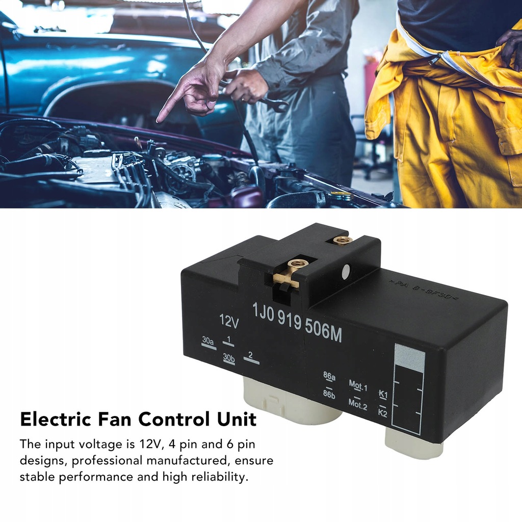 фото №12, Реле управляющий вентилятора радиатора