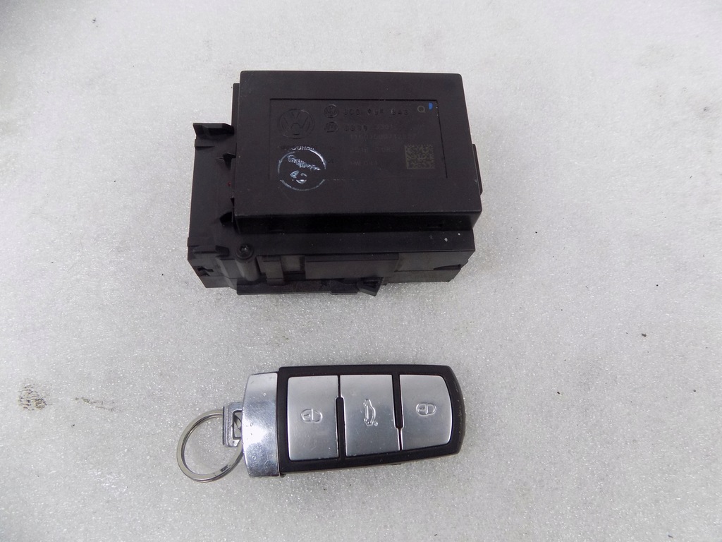 фото №1, Vw passat b6 замок запалювання+ ключ 3c0905843