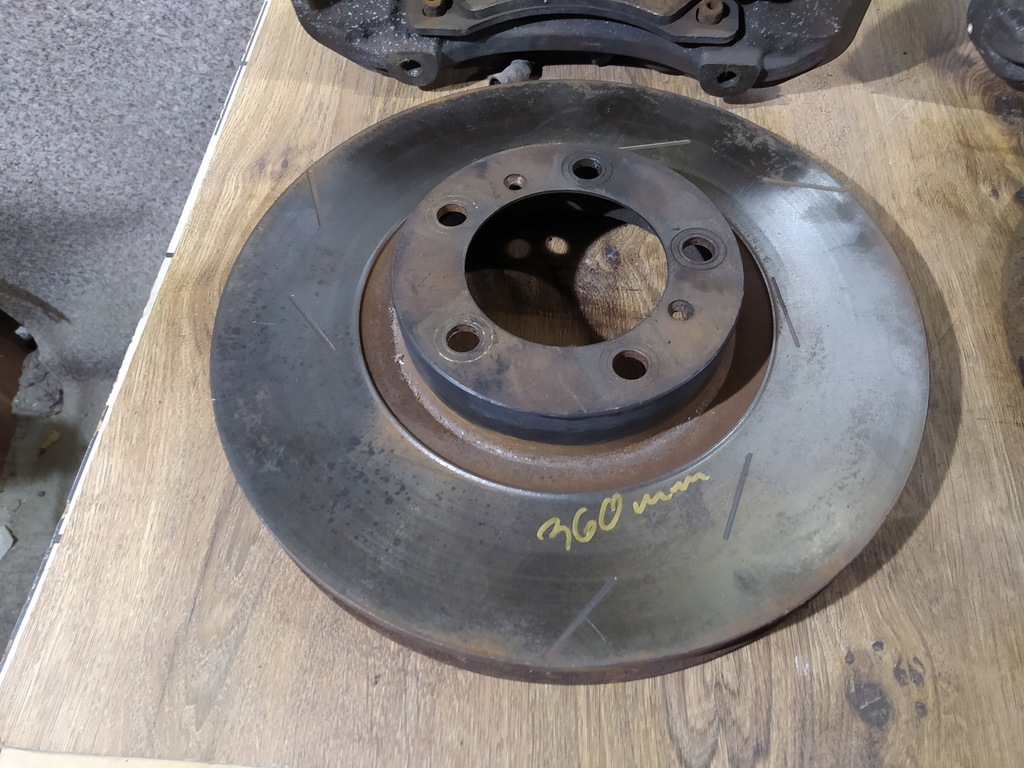 фото №4, Porsche panamera 970 гальмівні диски супорти