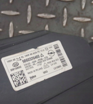 фото №7, Лампа лівий i правий перед opel mokka b lift 9860321280 9860326480 full led