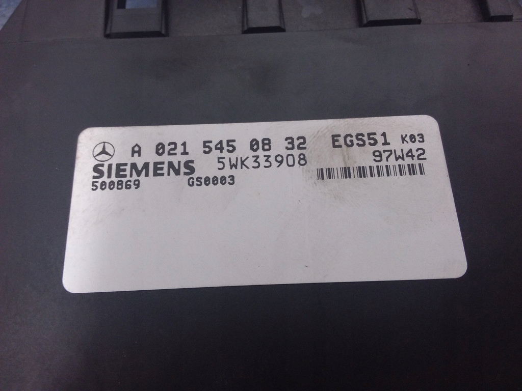 фото №6, Mercedes w210 3.0d блок управления коробки передач a0215450832 5wk33908