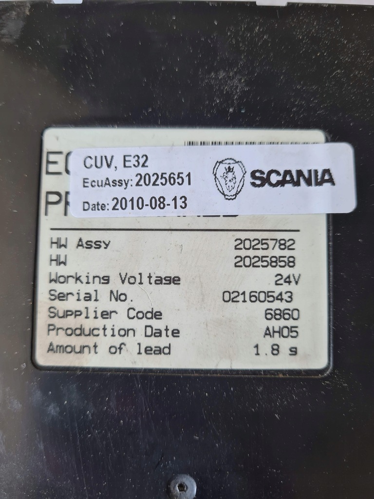 фото №4, Блок керування світла vis scania r 2025651