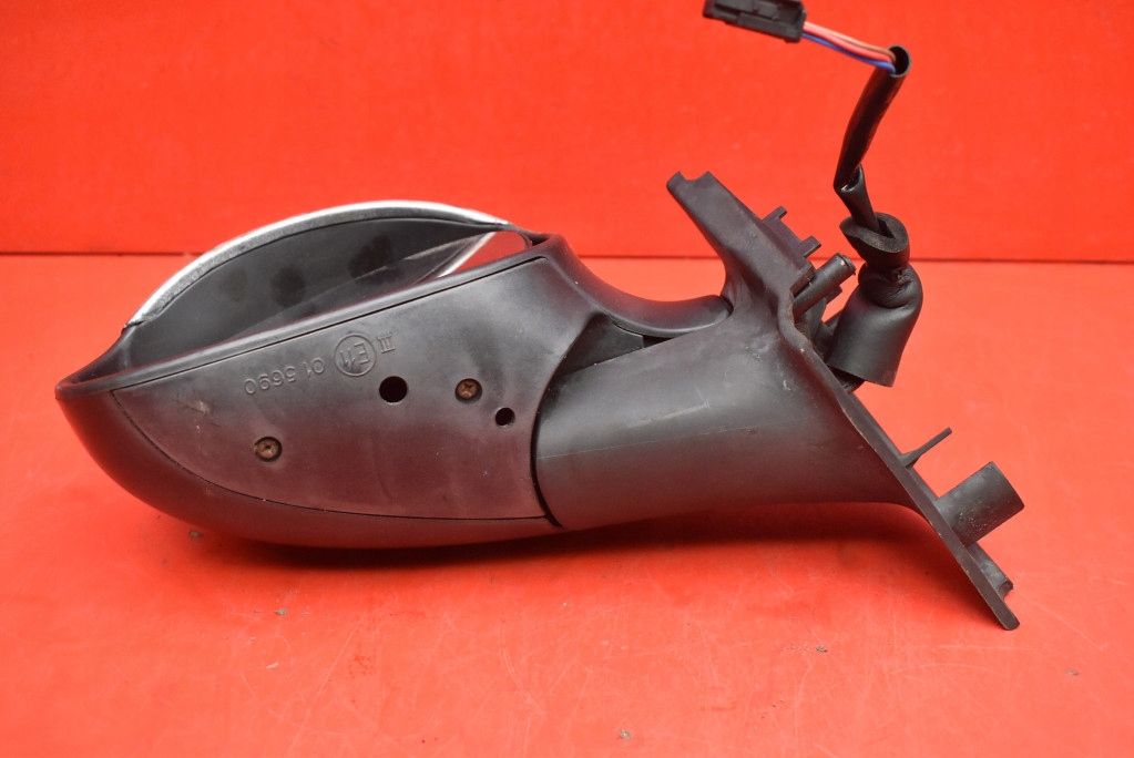 фото №6, Зеркало левая серебристый eu 015690 citroen c3 c 3 1 i 02-10 3 pin