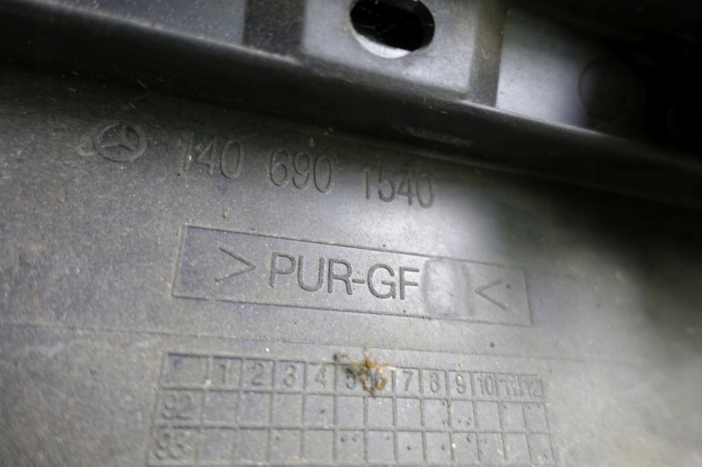 Mercedes w140 накладки молдинг cl молдинг порог левая накладка 1406901540 cl140 с Разборки