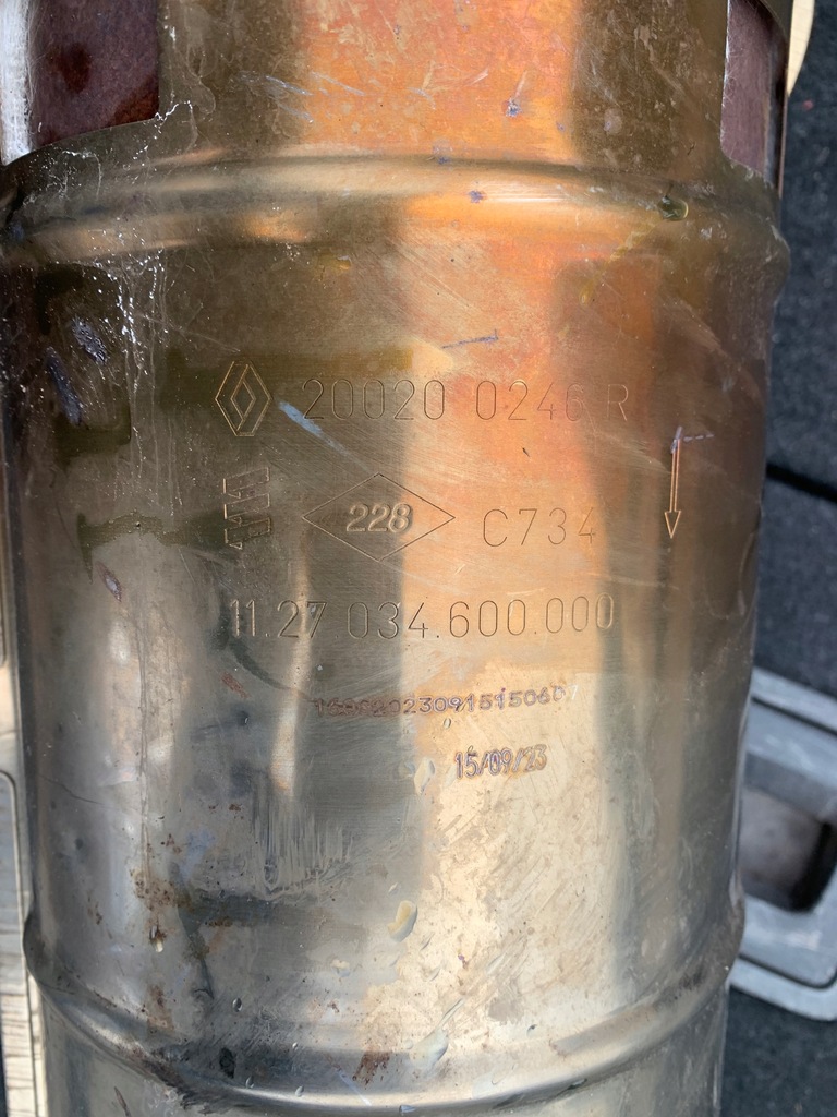 фото №2, Renault master iii lift 2.3 dci катализатор dpf 200200246r 201005105r