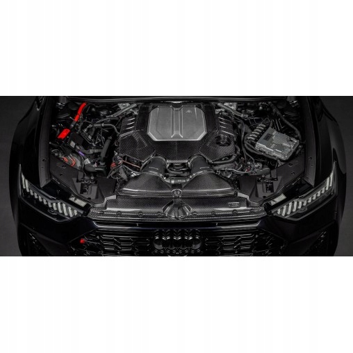 фото №8, Audi rs7 c8 4.0tt black карбон двигатель cover matte eventuri