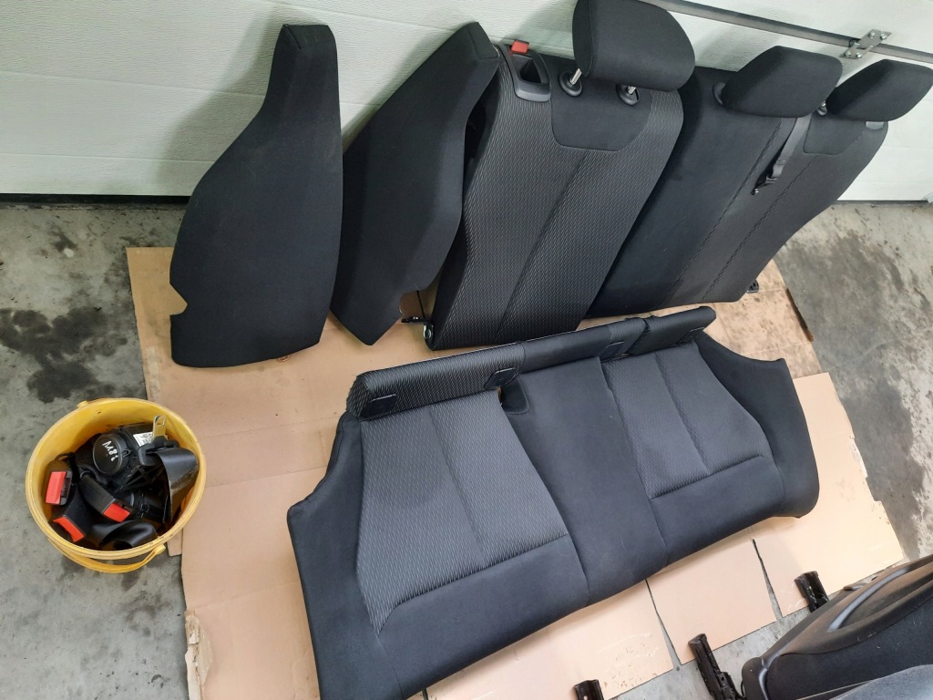 Bmw 1 f20 f21 f22 lift 18r. сидіння заднє сидіння подушка безпеки ремені підігрів 3 двері Доставка