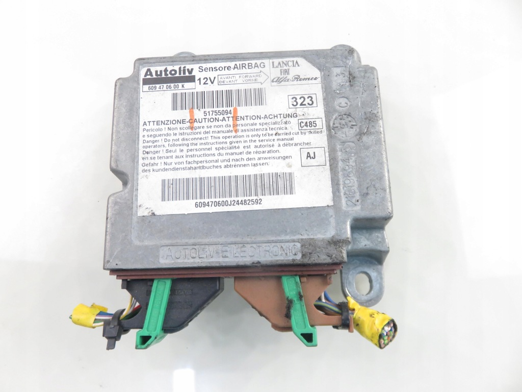 фото №1, Модуль подушка безпеки fiat linea 51755094