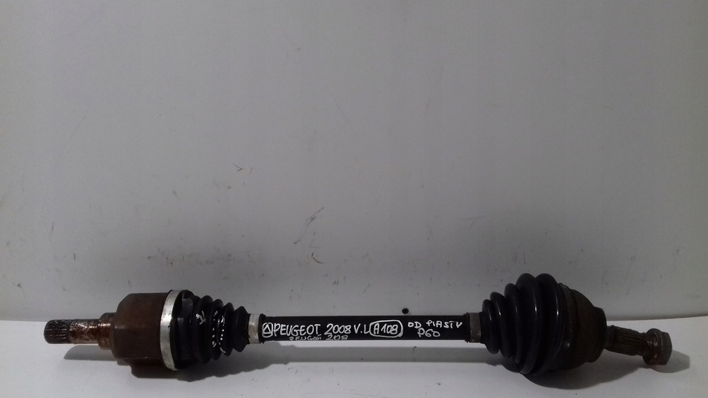 фото №1, Привідний вал ліва короткий peugeot 208 i