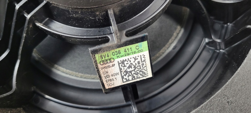 фото №10, A3 8v lift s3 динамик дверь левый правый задняя bang olufsen sedan 8v4035411c