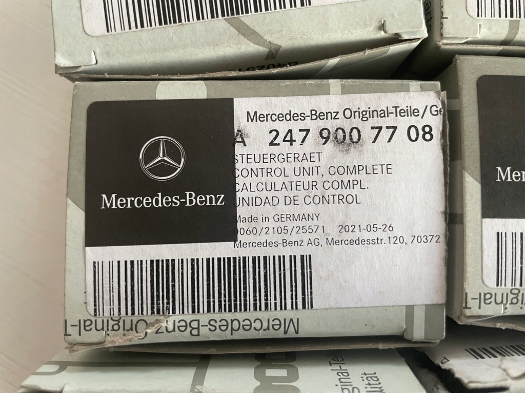 фото №12, Mercedes w247 w223 x118 w177 x167 w206 x243 датчик дождя сумерек оригинальный номер
