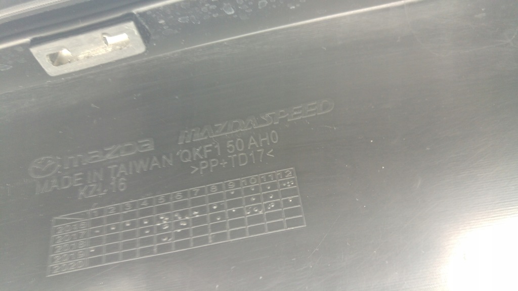 фото №8, Mazda cx5 ii sport спойлер бампера qkf150ah0