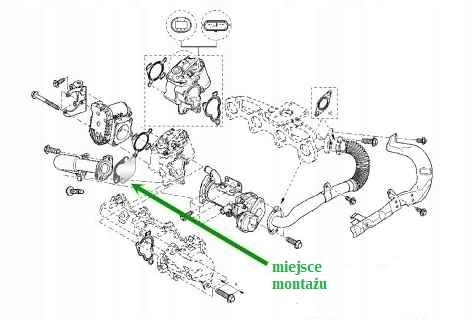 фото №4, Заглушка egr renault 2.3 dci opel 2.3 cdti