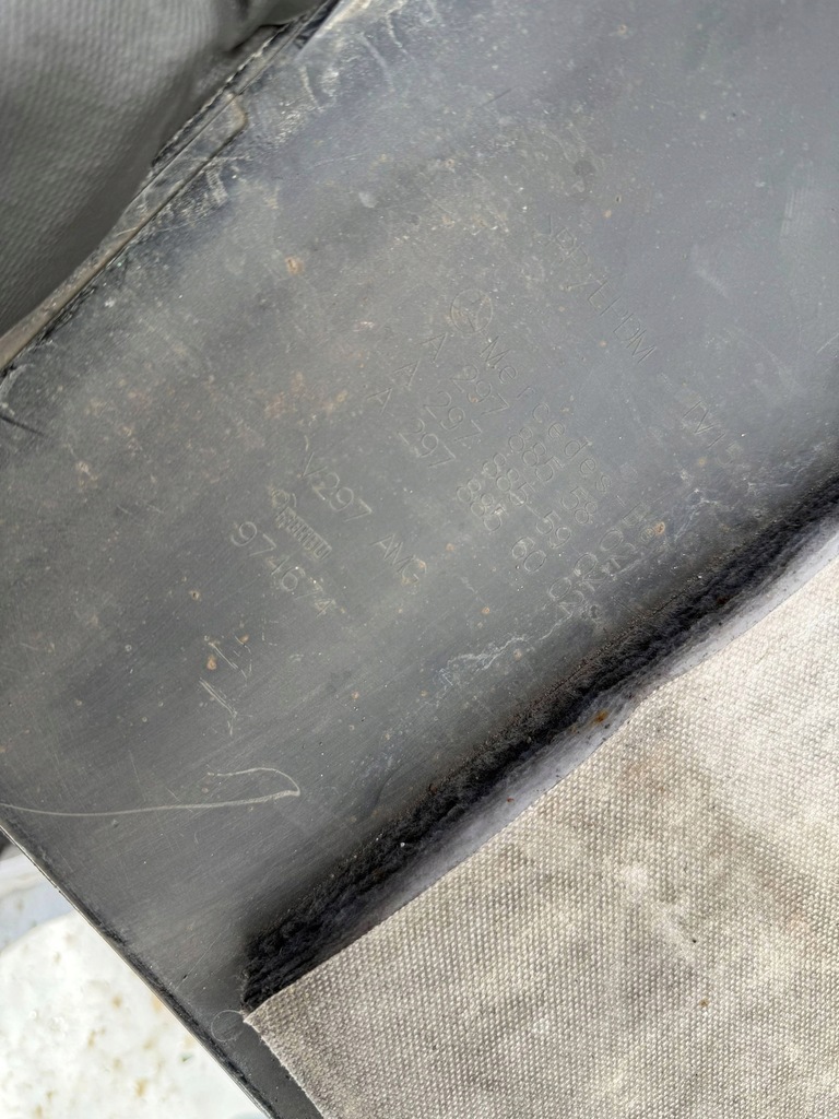 фото №11, Mercedes eqs v297 amg бампер спойлер задняя задний a2978855802 w297