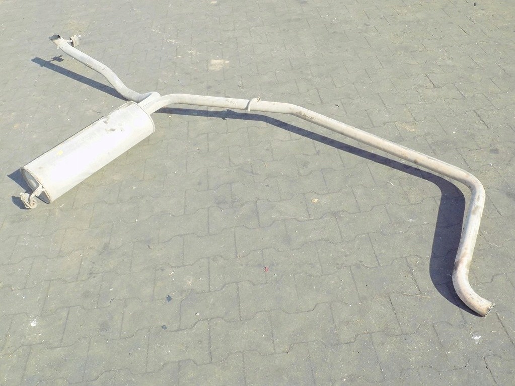 фото №4, Renault trafic ii 1.9dci 06r гаситель труба выхлоп