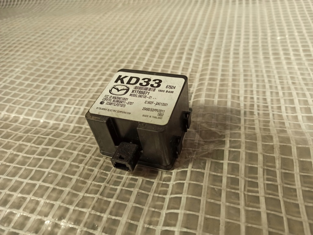 фото №1, Mazda 6 cx3 cx5 модуль приймач keyless kd33675d4