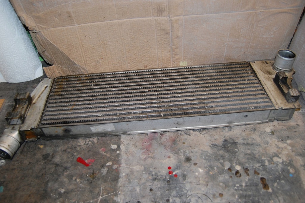 фото №1, Радиатор интеркулер scenic ii 1.9 dci